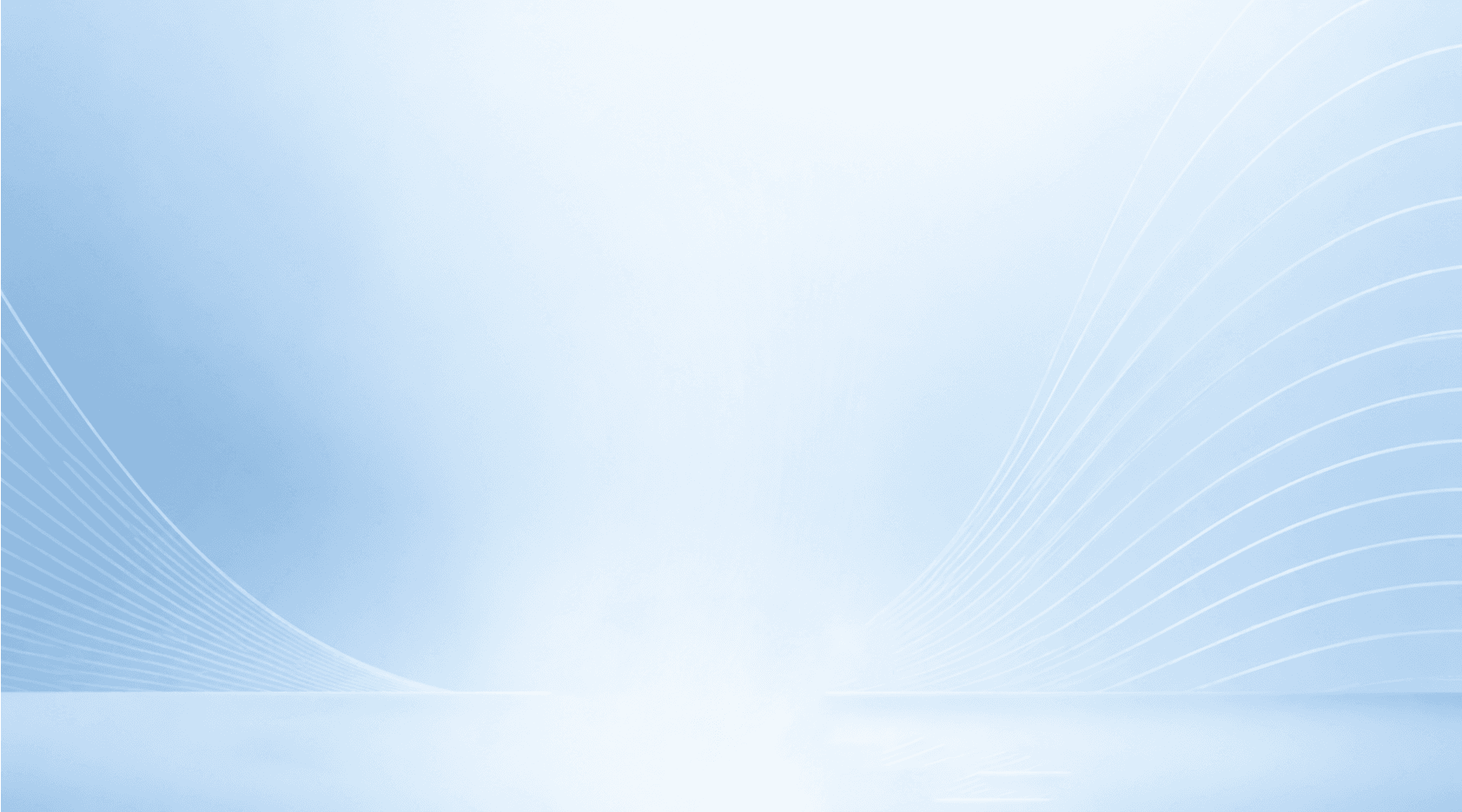 Minimal light gray gradient background with subtle texture.
